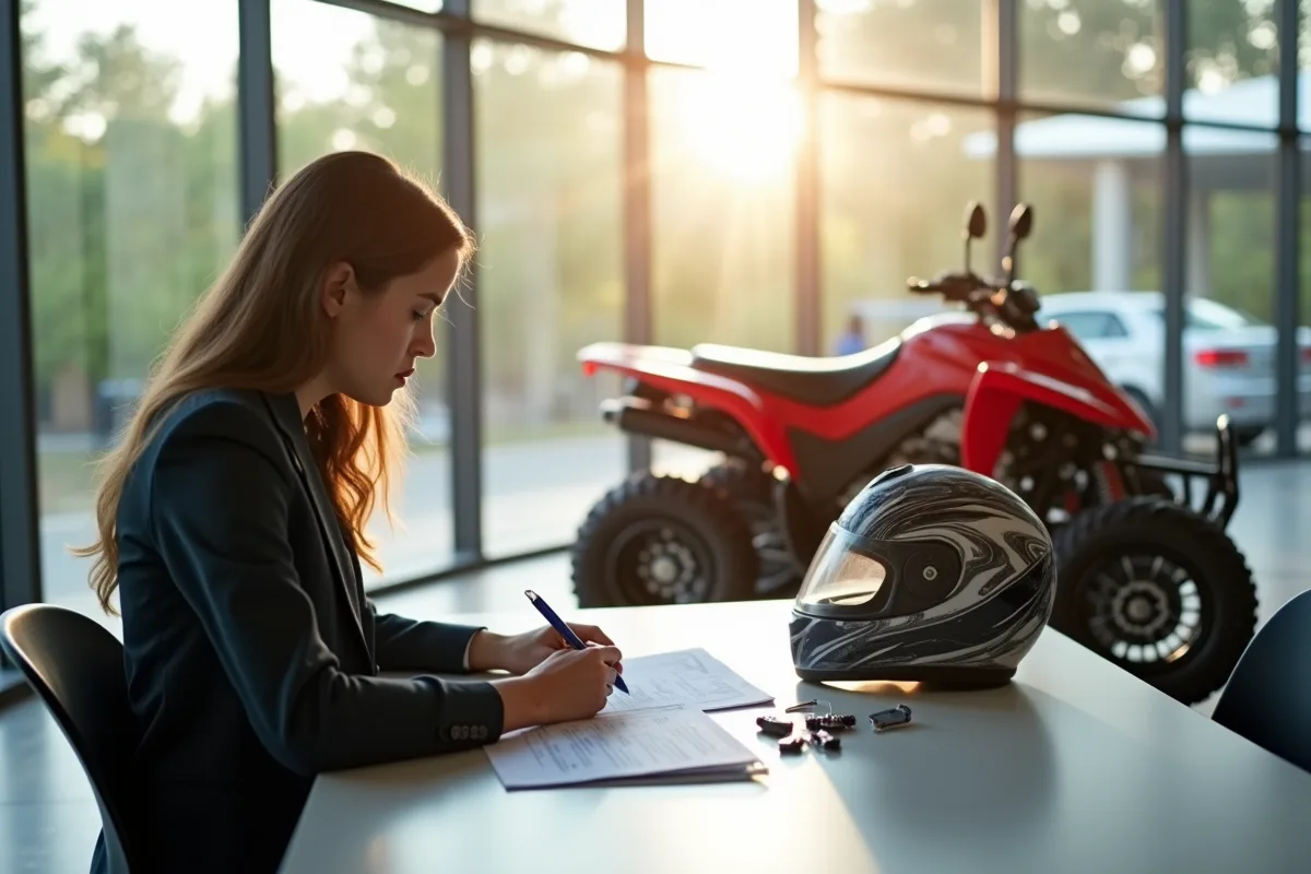 Documents essentiels pour assurer un quad en toute légalité