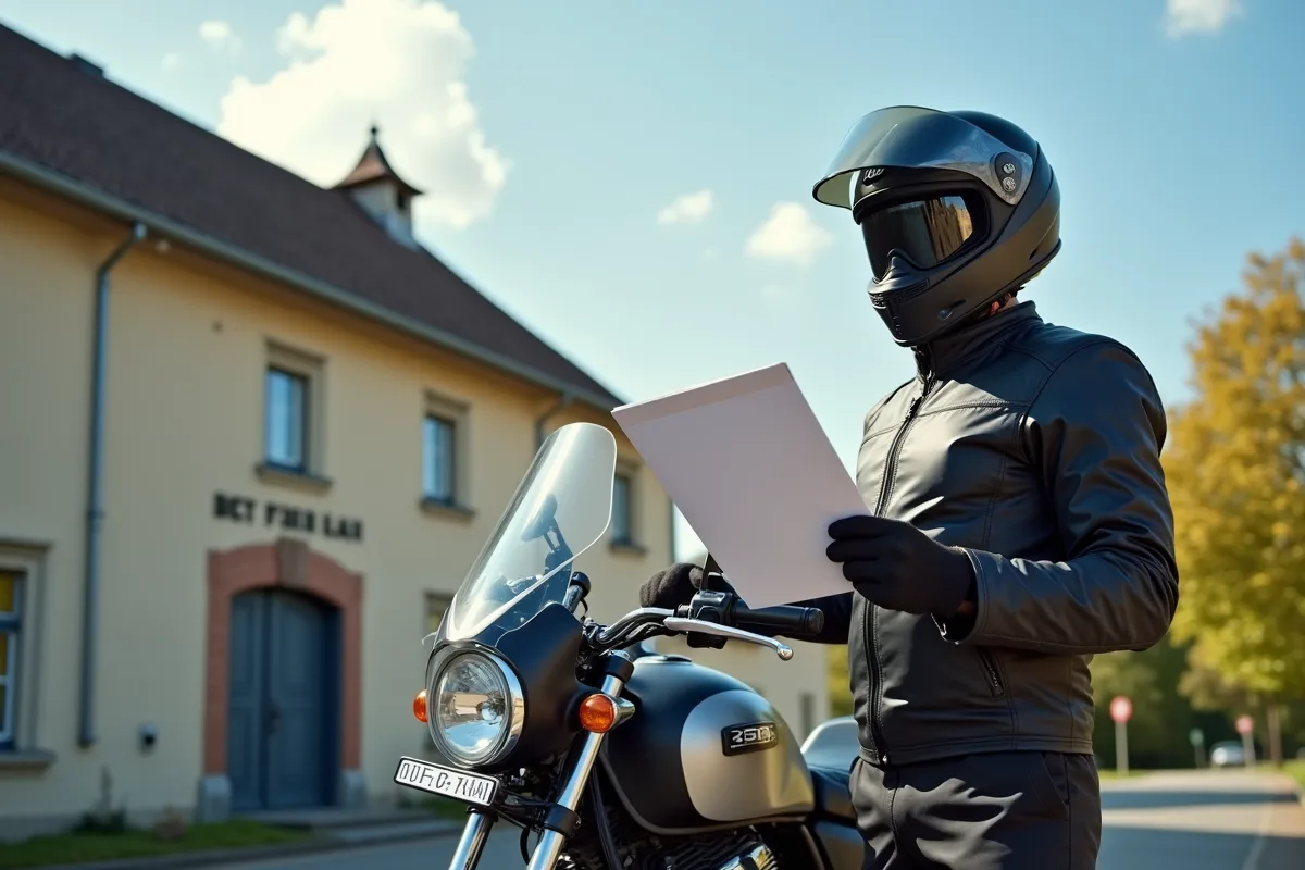 Étapes clés pour obtenir le permis moto 350 cc en France