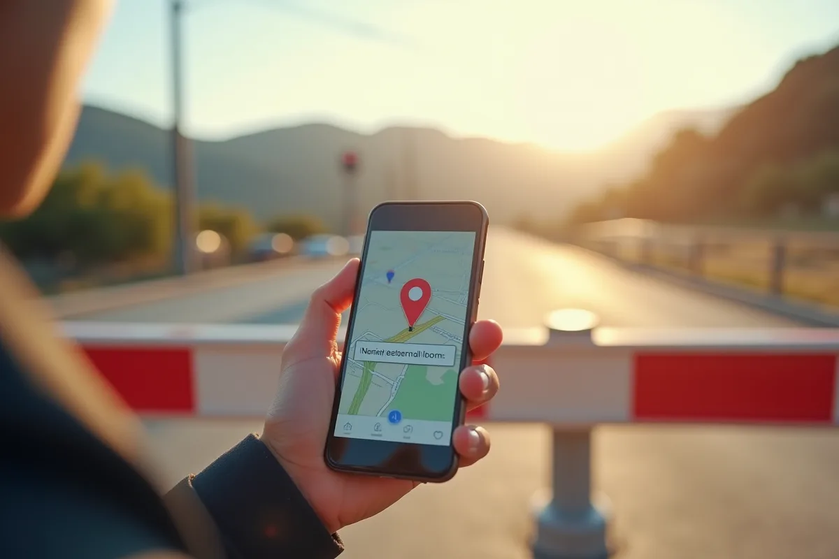 Un conducteur confronté à des obstacles en utilisant un GPS