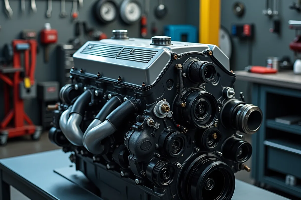 Moteur 2.0 TDI 140 illustrant robustesse et efficacité