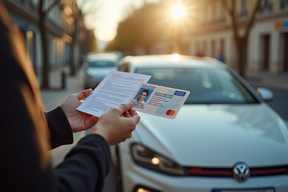 Justificatif de dépôt pour demande de permis de conduire en France
